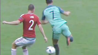 Finishing in front of the goal
