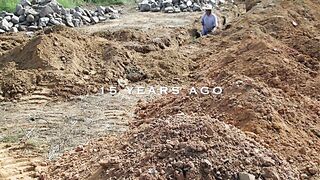 Permaculture swales results after 7 years..