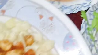ب40ج وشويه مكونات من البيت اعملت اكله جميليله