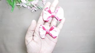 Flowers is symbol of Love ||How to make Ribbon Bow