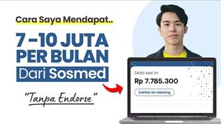 MAKE MONEY ONLINE : Cara Cepat Hasilkan 7-10 Juta Perbulan Dari Social Media Dengan Nol Follower - Kerja Online.