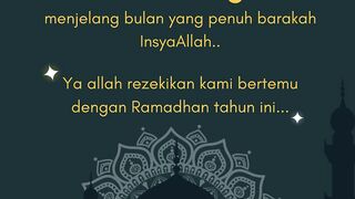 Marhaban Ya Ramadhan