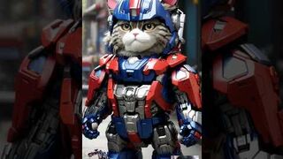 All robot transformer cats version #transformers #shorts