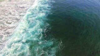 Blue Indonesian ocean