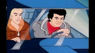 RoboCop chases two car thieves