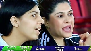 Last ball 4 runs required drama in PSL match