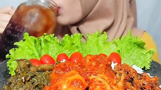 mukbang spicy chili side dish #mukbang