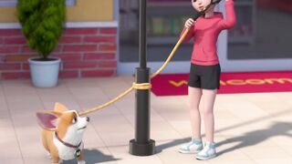 Funny pet cartoon