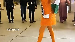 All the best???????????? Divita Rai leaves for the Miss Universe competition!