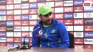 Sarfaraz is happy with his performance talk with the media