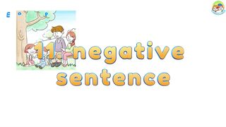 11. Negative Sentences - Basic English Grammar for Kids - Grammar Tips