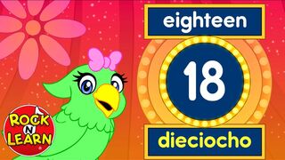 Learn to Count to 20 in Spanish - English to Spanish - Rock N Learn