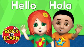 Learn English and Spanish | Asking Politely | Rock ’N Learn