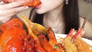 Spicy seafood boil #mukbang