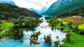 Beautiful landscapes of norge
