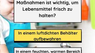 Lebensmittel Frisch halten