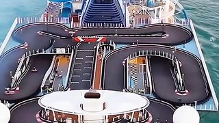 A very comfortable cruise ship