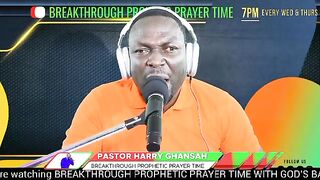 Prophetic breakthrough prayer time