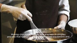 Chocolate making, its ingredients and preparation method