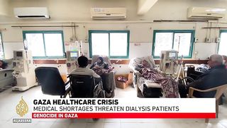 ‘Patients in dire need for blood transfusion’ in Gaza