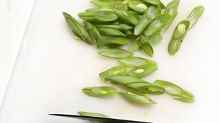 Masak simple tumis buncis telur