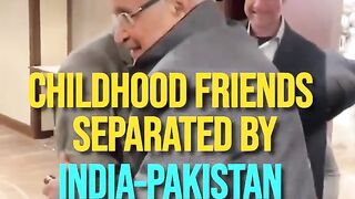 Childhood Friends Separated By India-Pakistan Partition Meet After 41 Years.