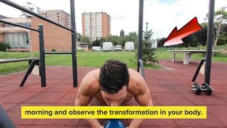 Transform your body with only 50 push ups each morning