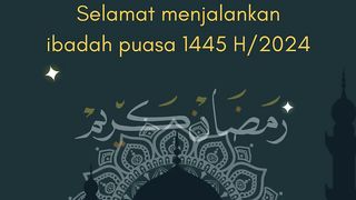 Marhaban ya ramadhan 1445H / 2024