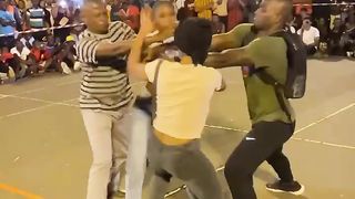 Girls fight....