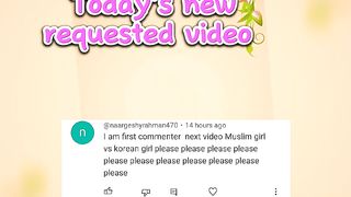 Muslim girl vs Korean girl