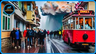 Istanbul Storm Nature’s Fury Unleashed