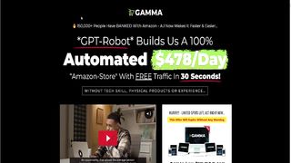 Gamma App: Create An Amazon Store In 30-sec with GPT-Robot