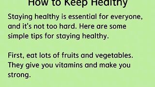 Healthy food