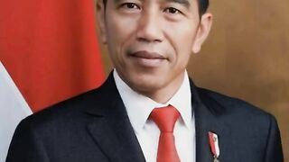 The President of Indonesia sings