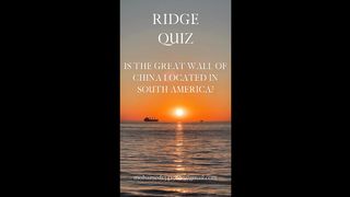 Is the Great Wall of China located in South America
