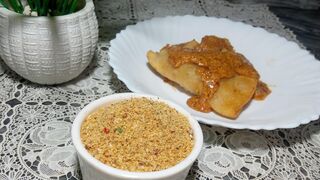 Instant red chutney mix