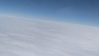Aeroplane from the sky