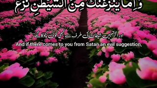 ارح قلبك وسمعك بي القرآن