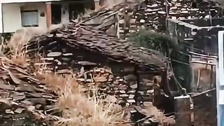 Leopard attacks two men