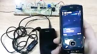 التحكم بالمنزل عن طريق الموبايل البيك المستخدم pic16F628A