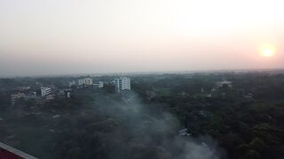 Jahangirnagar University Campus view On the hall