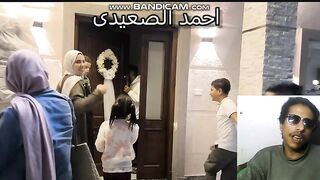 مؤثر جدا حمدى ووفاء رجعنا مصر اخيرا ???? ( فاجآت اهلي لحظة فطار اول يوم رمضان ????)