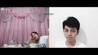 fake skip jumpscare prank ometv