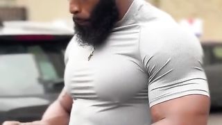 Putting in that work into chest work out