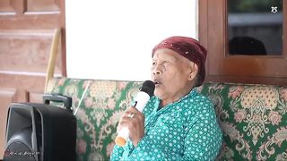 grandmothers drives childrens entertaiment vehicle
