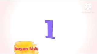 تعليم الارقام بالانجليزيه للأطفال