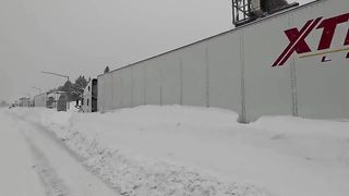 Semi Recovery - Plows - Snow Train