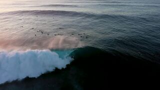 Sunset Surf Drone