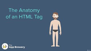 The Anatomy of HTML Tag