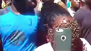 Sea African Black power